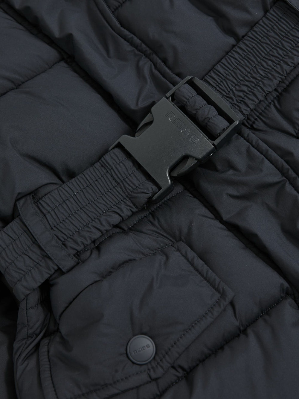 Longline Hooded Puffer Coat Navy | Children & Baby