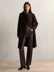 Petite Coat Chocolate Brown | Women