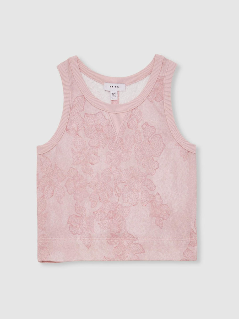 3-9 yrs Cotton Floral Vest and Joggers Set Pink Print | Children & Baby