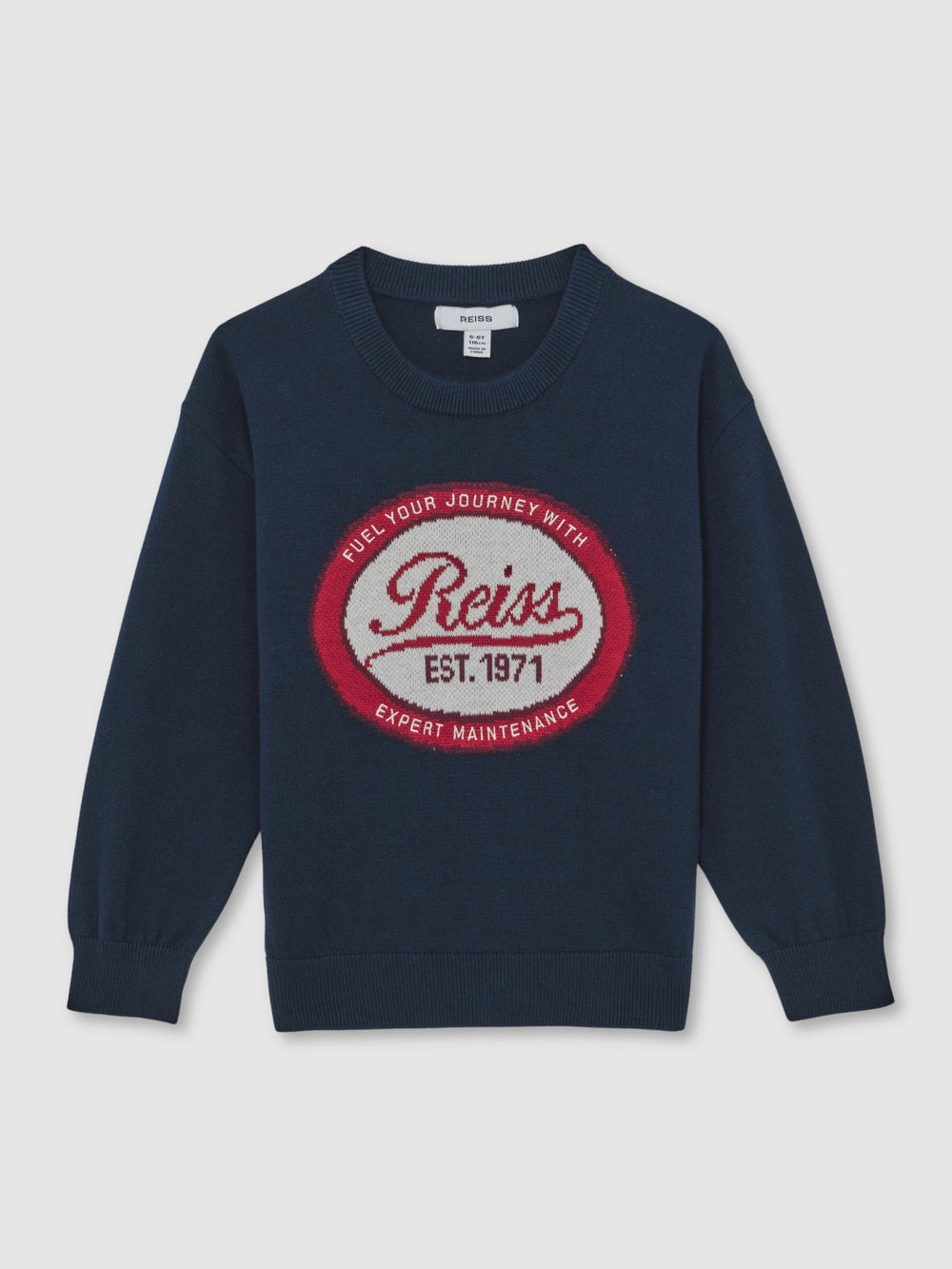 13-14 yrs Cotton Motor Cars Logo Jumper Navy | Children & Baby