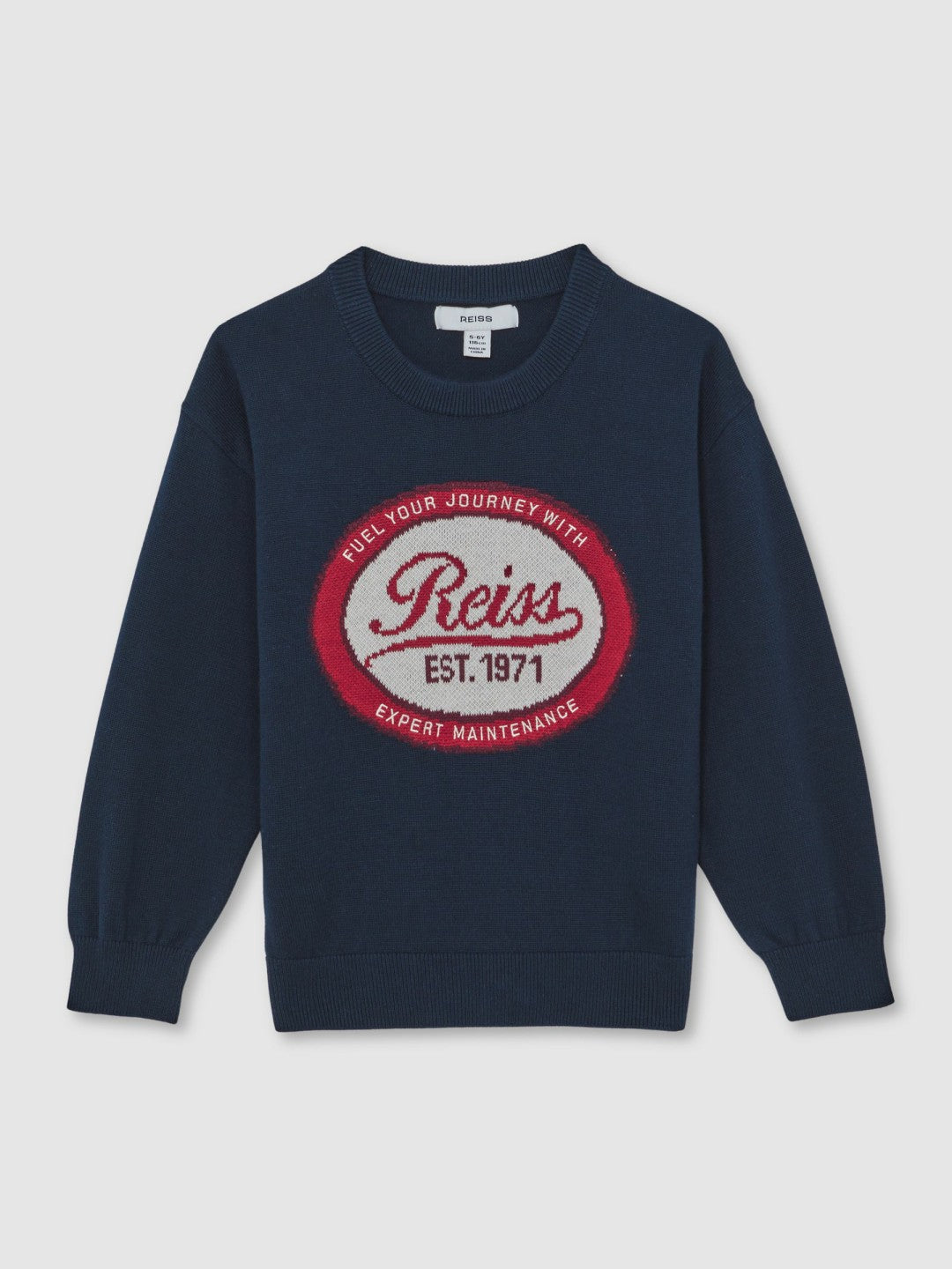 13-14 yrs Cotton Motor Cars Logo Jumper Navy | Children & Baby