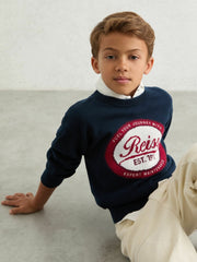 13-14 yrs Cotton Motor Cars Logo Jumper Navy | Children & Baby