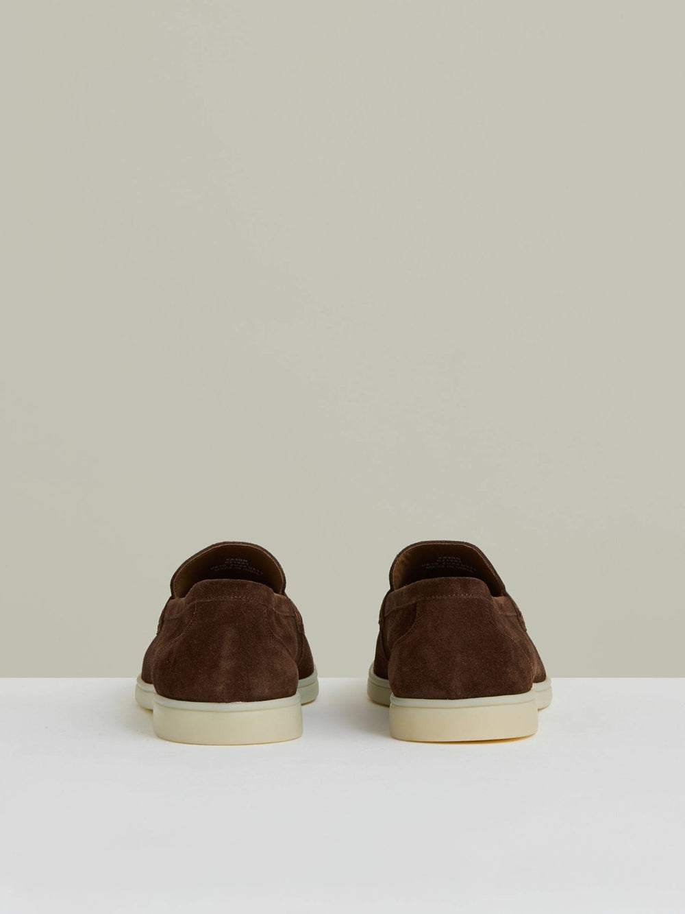 Suede Slip-On Loafers Chocolate Brown | Men
