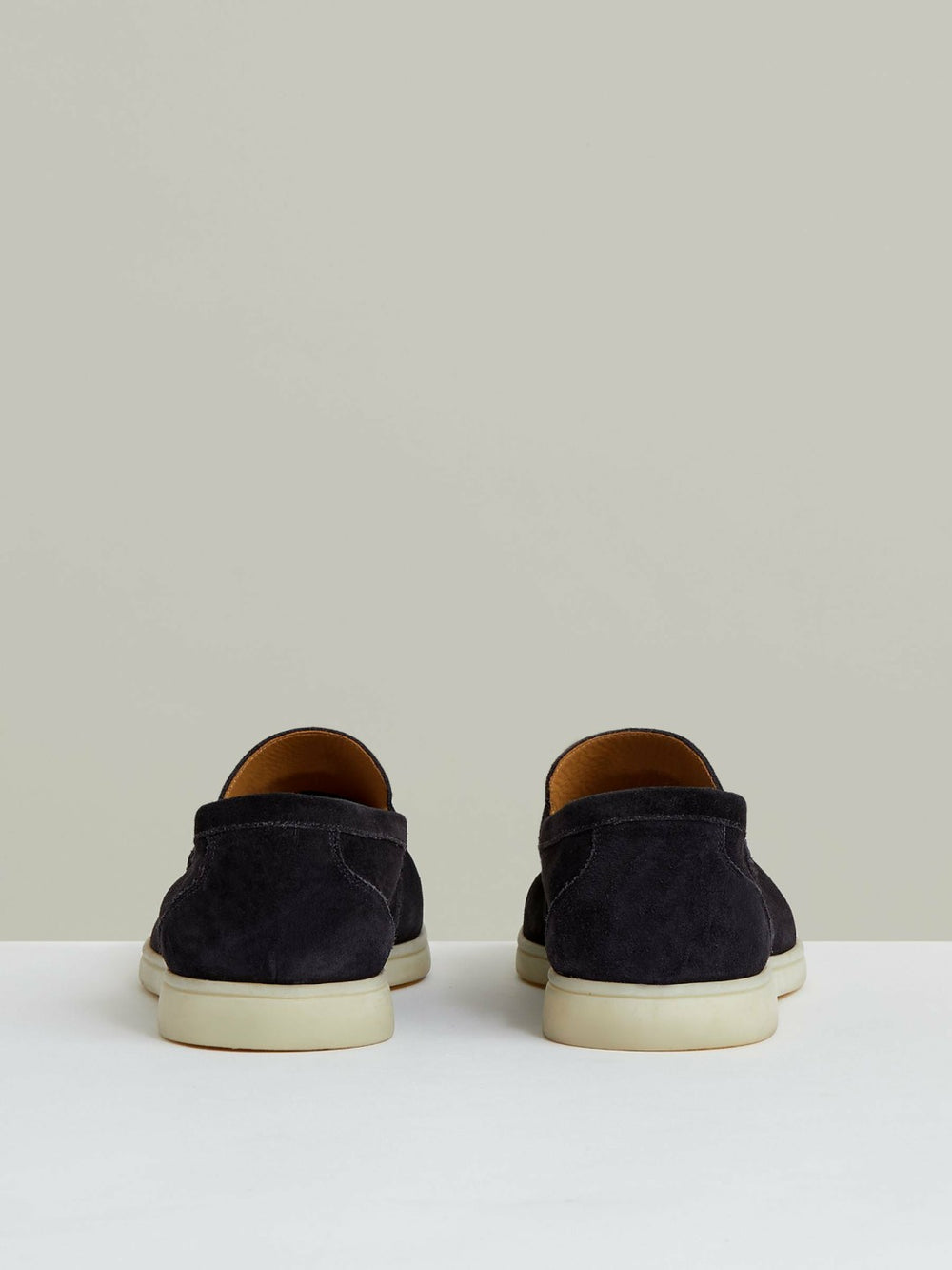 Suede Slip-On Loafers Navy | Men
