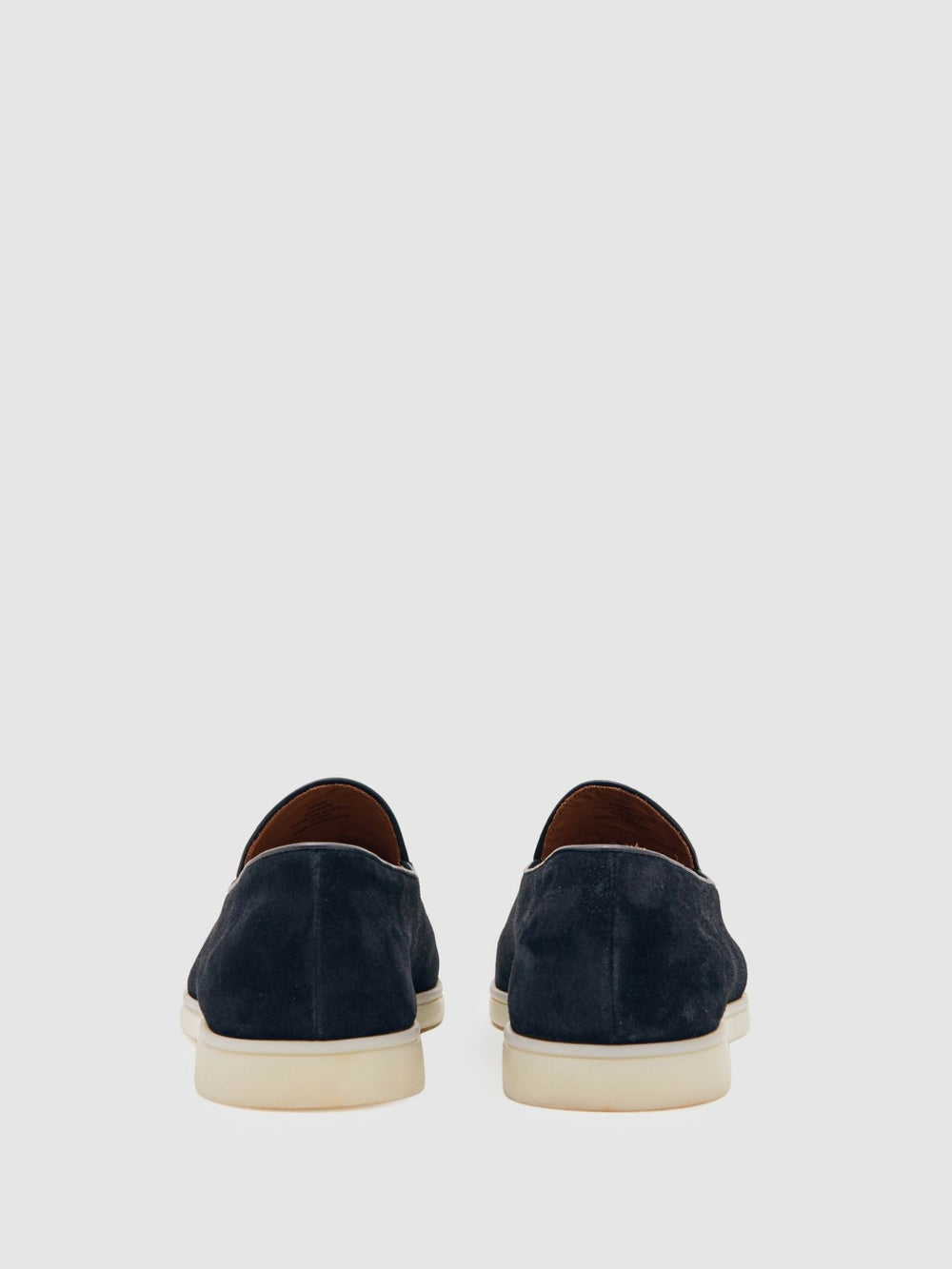 Suede Tassel Loafers Navy | Men