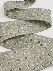 Silk Floral-Medallion Tie Soft Sage | Men