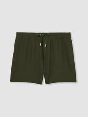 Textured Drawstring Shorts Green | Men