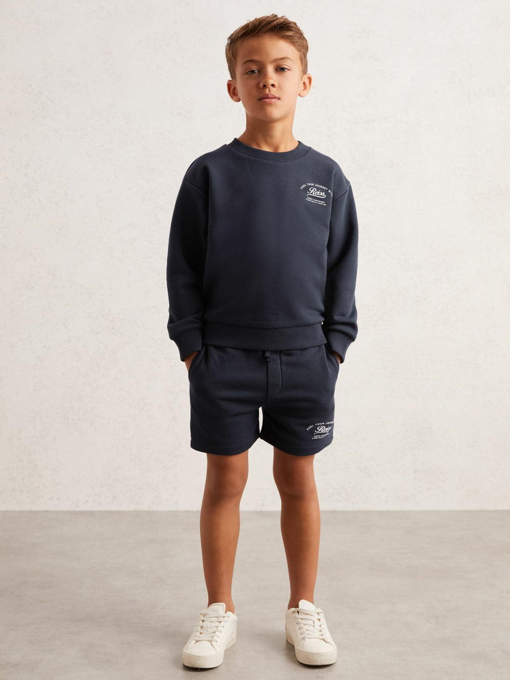 9-13 yrs Cotton Blend Motor Cars Sweat Shorts Washed Blue | Children & Baby