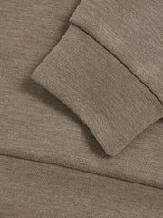 Interlock Jersey Hoodie Taupe Brown | Children & Baby