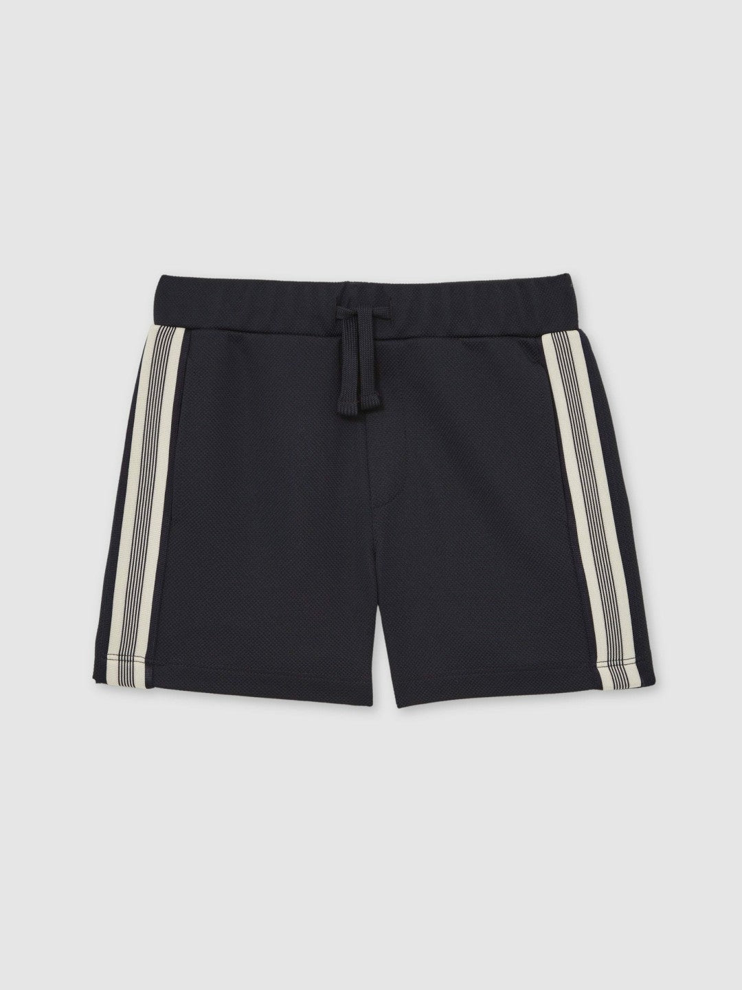 3-9 yrs Side Stripe Textured Shorts Navy Blue | Children & Baby