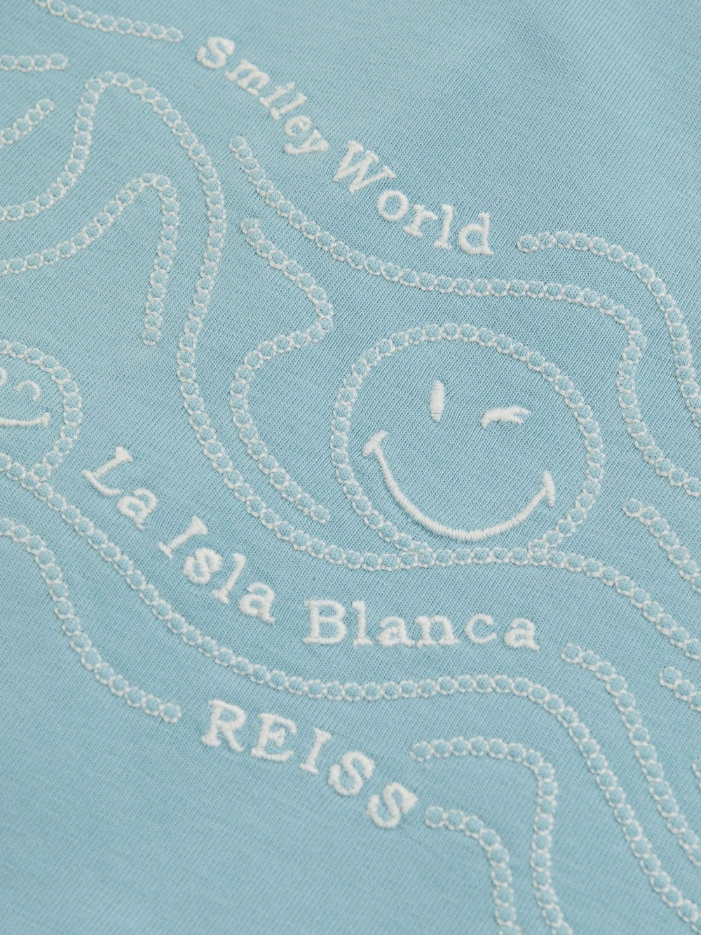 3-9 yrs SmileyWorld Embroidered Shirt Sky Blue | Children & Baby