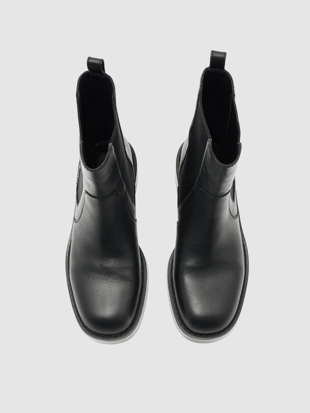 Leather Chelsea Boots Black | Women