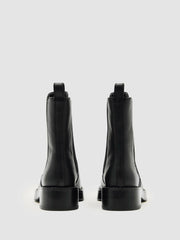 Leather Chelsea Boots Black | Women