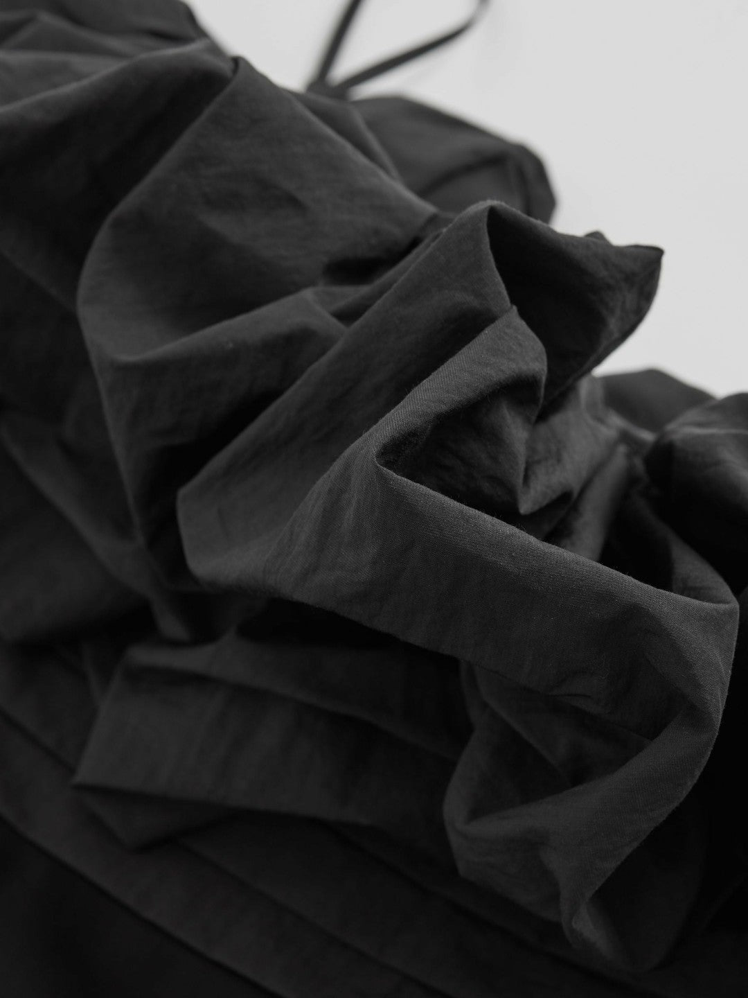 Sculptural Strapless Mini Dress Black | Women
