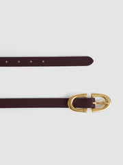 Horseshoe Belt Burgundy | Women