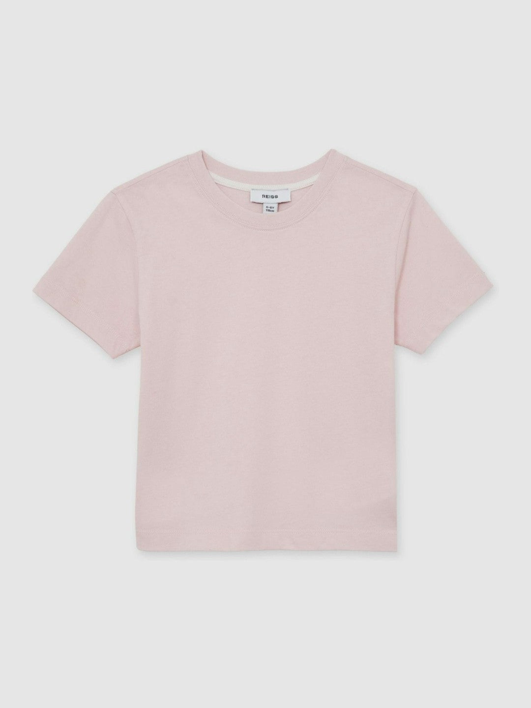 3-9 yrs Cotton Crew Neck T-Shirt Pink | Children & Baby
