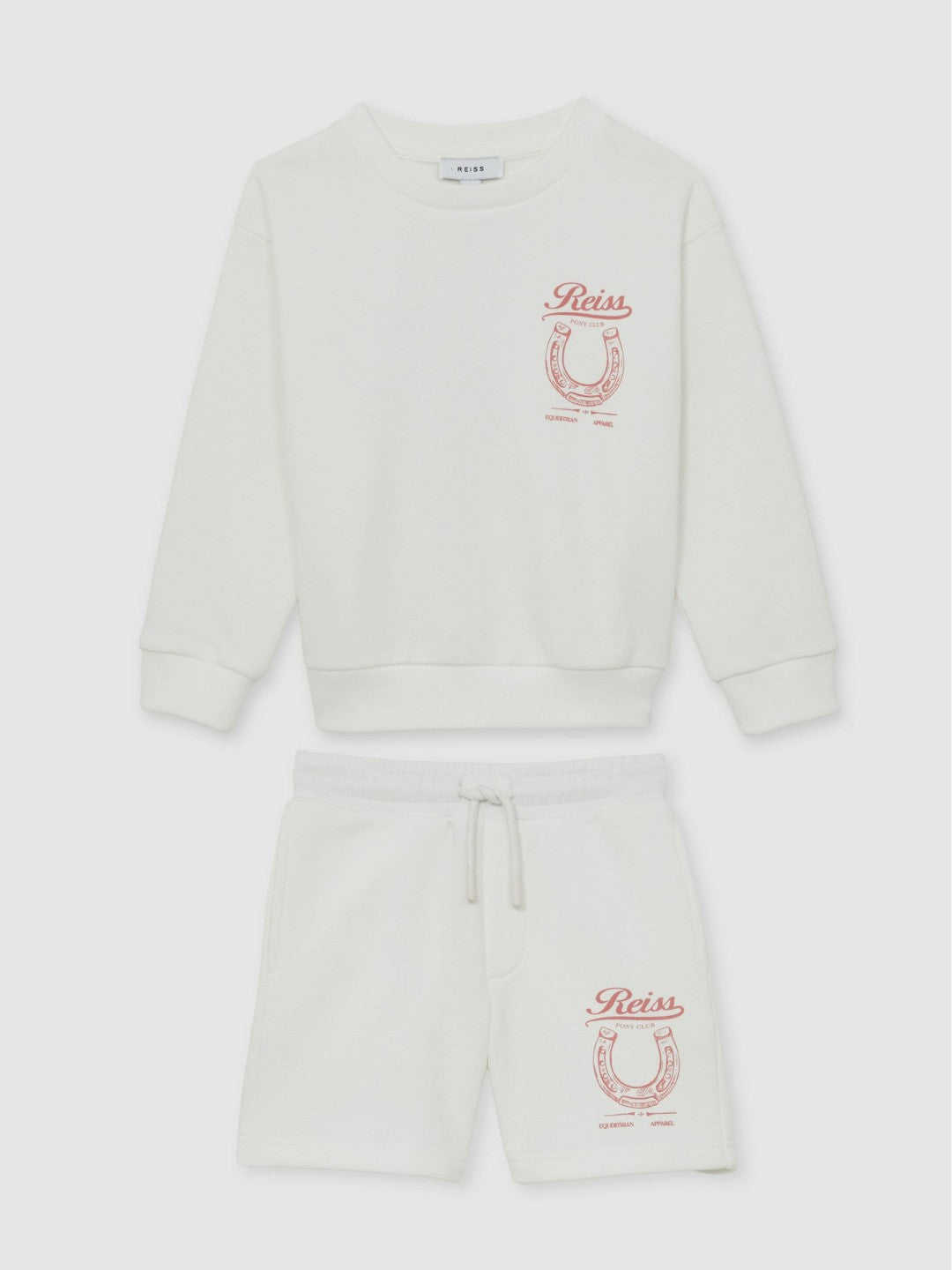 Pony Club Sweatshirt and Shorts Set Ecru | Children & Baby