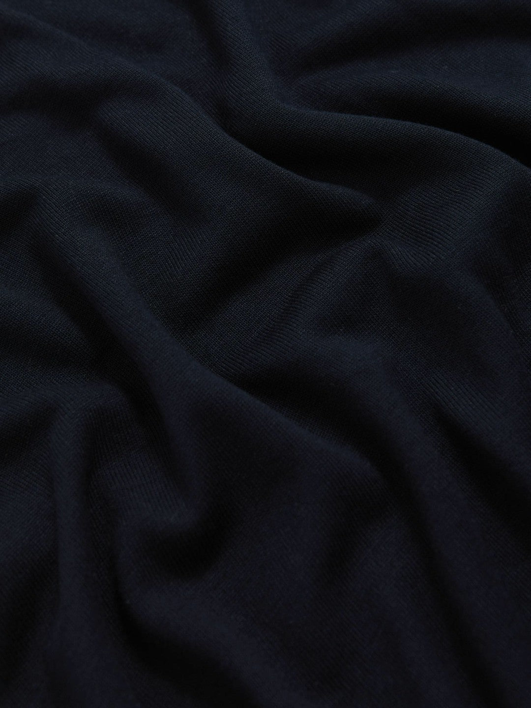 Jersey V-Neck Top Navy | Women