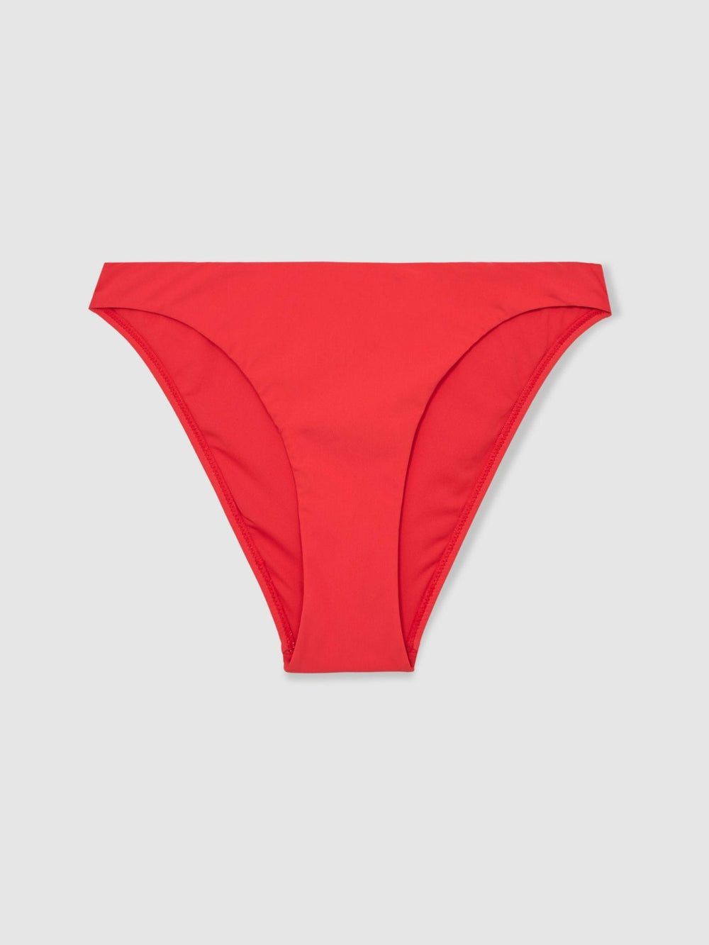 High Cut Bikini Bottoms Coral Red | Women