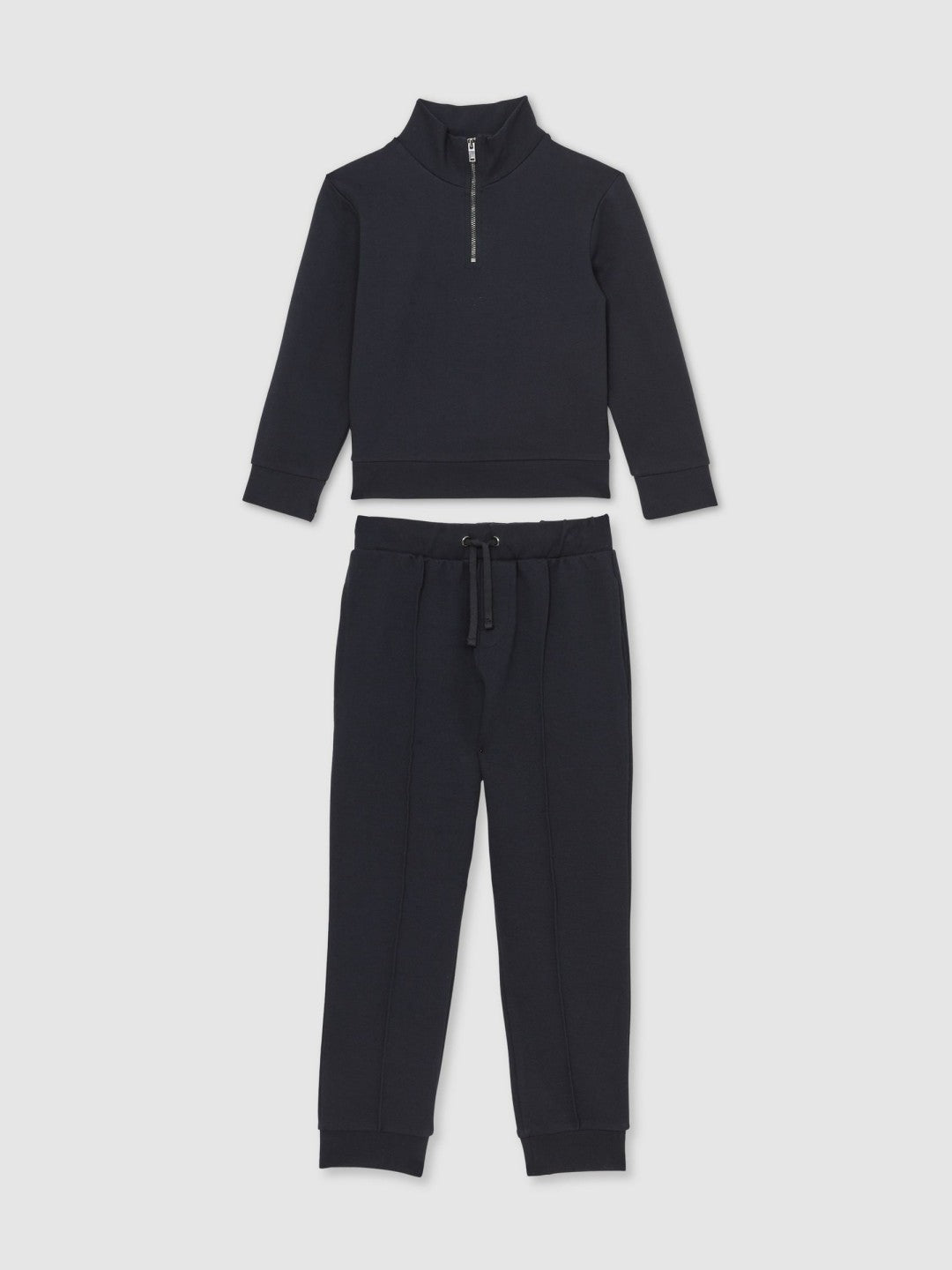 9-13 yrs Interlock Sweatshirt and Trousers Set Navy Blue | Children & Baby