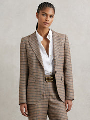 Jacket Neutral Check | Women