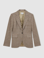Jacket Neutral Check | Women