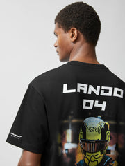 McLaren F1 Team Lando-Print T-Shirt Unisex Fit Black | Men