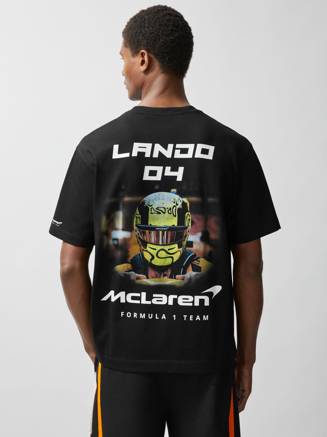 McLaren F1 Team Lando-Print T-Shirt Unisex Fit Black | Men