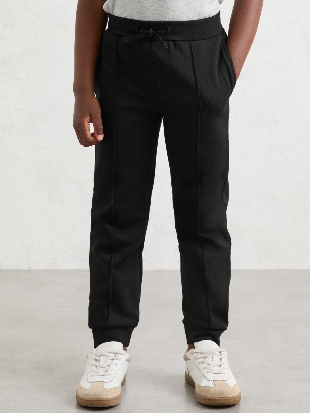 13-14 yrs Interlock Drawstring Joggers Black | Children & Baby