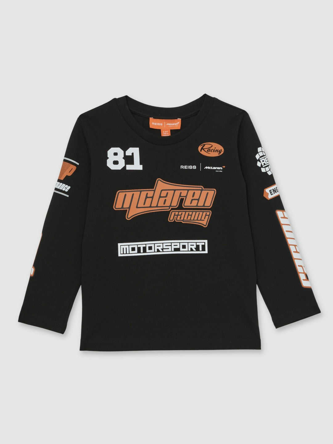 13-14 yrs McLaren F1 Team Cotton Logo T-Shirt Unisex Fit Black | Children & Baby