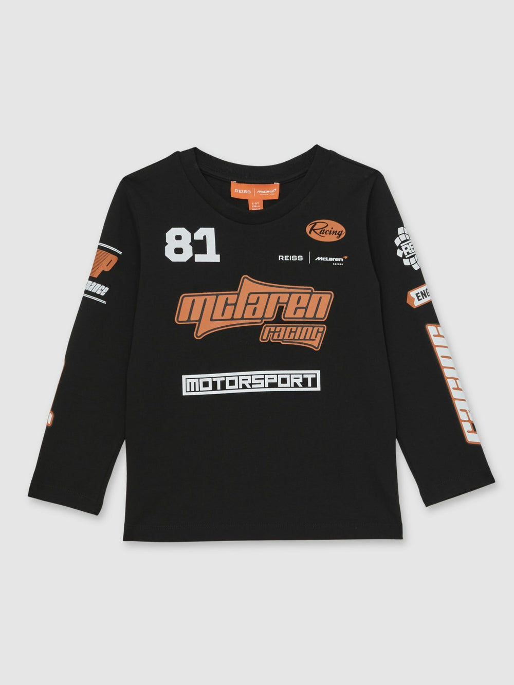 13-14 yrs McLaren F1 Team Cotton Logo T-Shirt Unisex Fit Black | Children & Baby