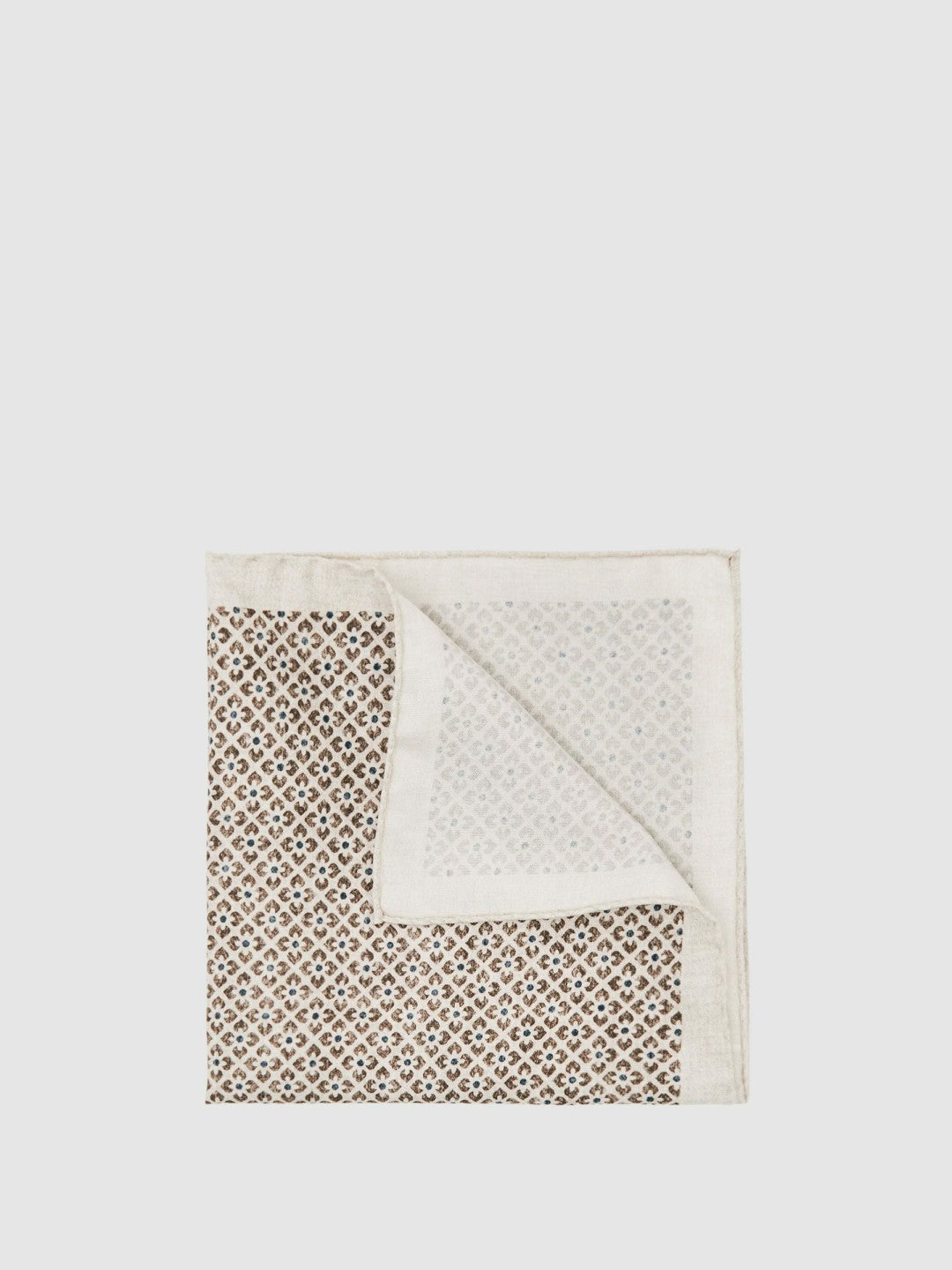 Pocket Square Oatmeal Melange | Men
